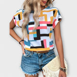 Monica - Short Sleeve Blouse