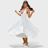 Efi - Midi Dress with Texture