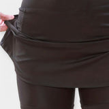 Shorts with a Long Skirt