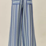 Irma | Striped Wide-Leg Trousers