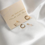 Lily of the Valley – Earrings with a Glossy Finish