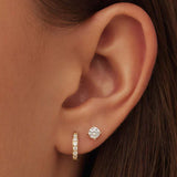 Sidonia – Set of Earrings with Shiny Stones