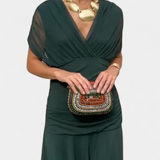 Ludwina – Elegant Dress with V-Neck