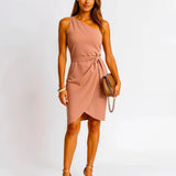Margita | Asymmetrical Evening Dress with Bow
