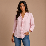 Elaine - Ruffle Blouse