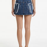 Mini Skirt with Bows