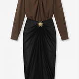 Ruffled Midi Skirt