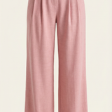 Svätava | Pleated Trousers with Wide Cut and High Waist
