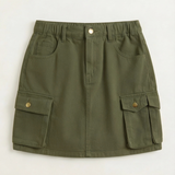 Cargo skirt with pockets
