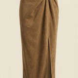 Wrap Midi Skirt