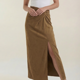 Wrap Midi Skirt