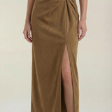 Wrap Midi Skirt