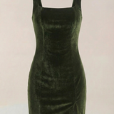 Paulína | Mini dress with square neckline