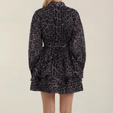 Adelína | Mini dress with leopard print