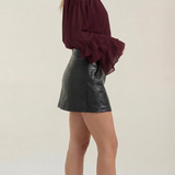 A-line Skirt with a Smooth Look