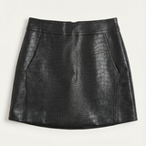 A-line Skirt with a Smooth Look