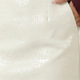 A-line Skirt with a Smooth Look