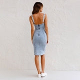 Edith – Modern Denim Dress