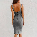 Edith – Modern Denim Dress