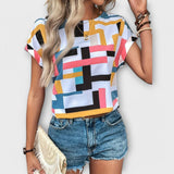 Leonore – Short-Sleeved Blouse