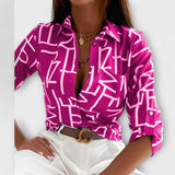 Romina - Classic Collared T-Shirt
