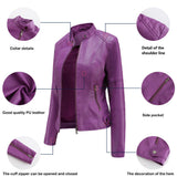 Must-Have Faux Leather Biker Jacket